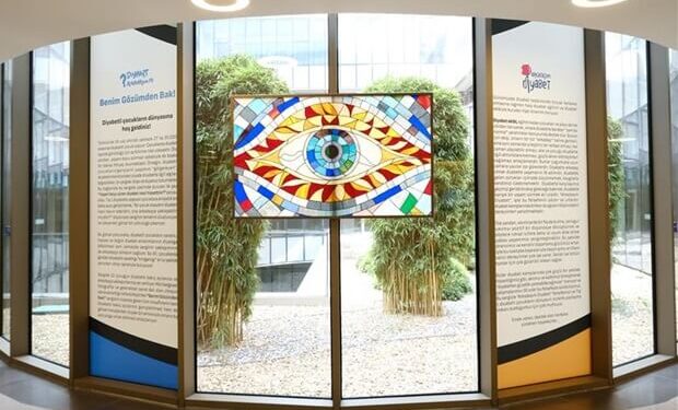 Koç Üniversitesi Hastanesi'nde 'Diyabet Arkadaşım mı? Benim Gözümden Bak!' Sergisi